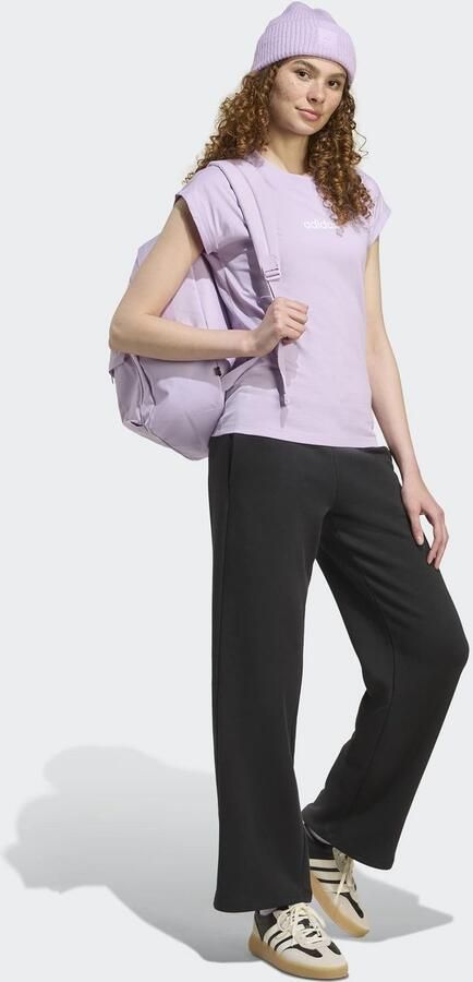 Adidas Sportswear T-shirt W LIN SJ T Basic T-shirt van zacht materiaal - Foto 4