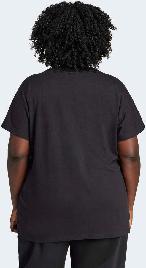 Adidas Essentials Linear Katoenen T-shirt (Grote Maat) - Foto 5