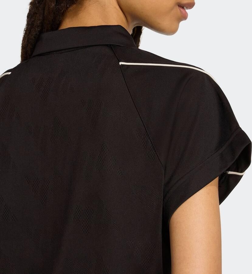 Adidas Polo Shirt Korte Mouw Stadium 3-Stripes Tennis Inspired Jacquard Polo Shirt T-Shirt - Foto 2