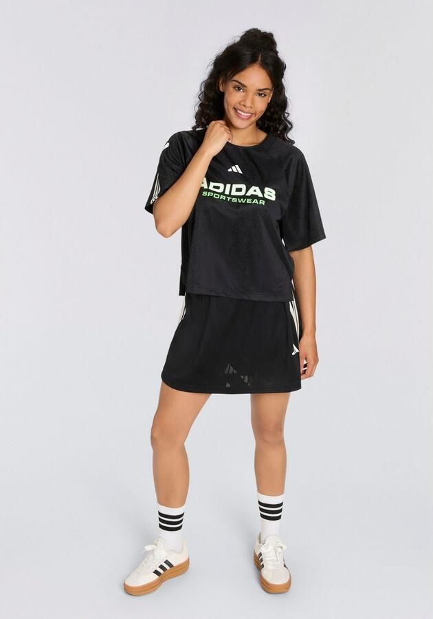 Adidas Stadium 3-Stripes Tennis Inspired Jacquard Rok met Short - Foto 5