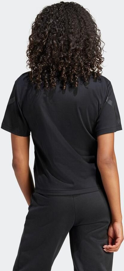 Adidas Z.N.E. T-Shirt Zwart- Dames Zwart - Foto 6