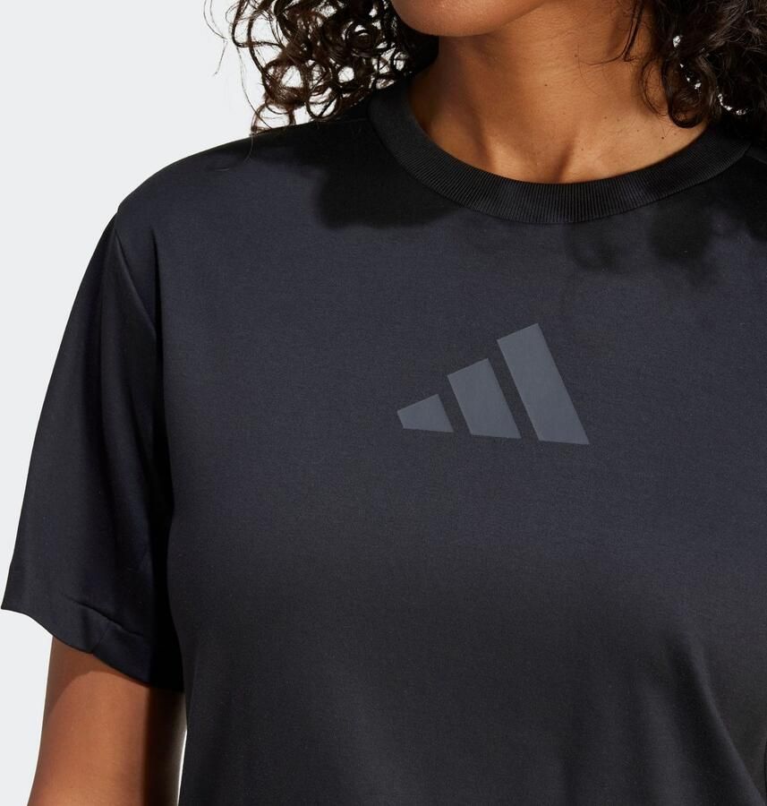 Adidas Z.N.E. T-Shirt Zwart- Dames Zwart