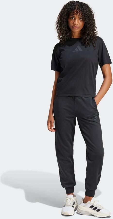 Adidas Z.N.E. T-Shirt Zwart- Dames Zwart - Foto 4