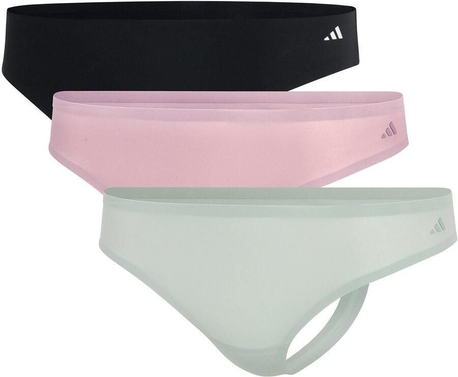 Adidas Sportswear Tanga Active Light Flex elastische band multipack single jersey-kwaliteit comfortabel (Set van 3) - Foto 6