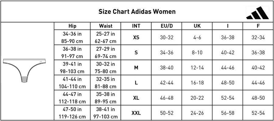 ADIDAS SPORTSWEAR Slip met labelprint in een set van 2 paar model 'BIKINI BRIEF'