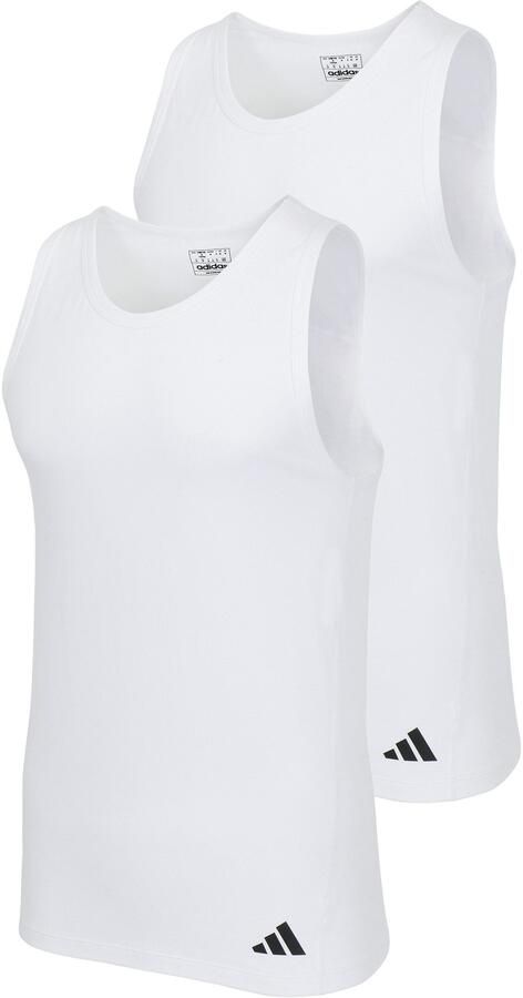 Adidas Sportswear Tanktop Active Flex Cotton Ergonomisch met geventileerd mesh-passtuk op de rug elastisch ronde hals (Set van 2) - Foto 8