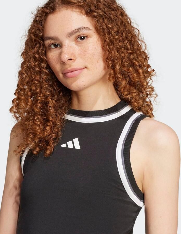 Adidas Essentials Color-Pop Cotton Crop Tanktop