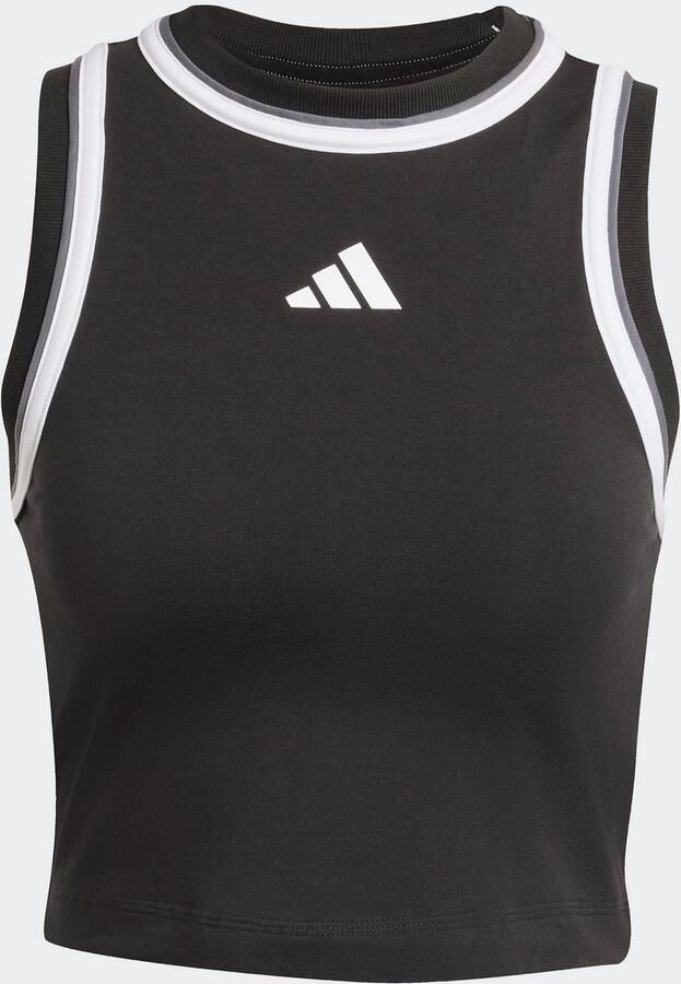 Adidas Essentials Color-Pop Cotton Crop Tanktop - Foto 3