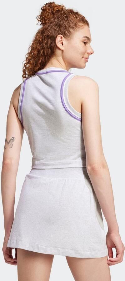 Adidas Essentials Color-Pop Cotton Crop Tanktop - Foto 4
