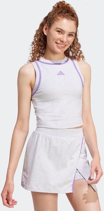 Adidas Essentials Color-Pop Cotton Crop Tanktop - Foto 3