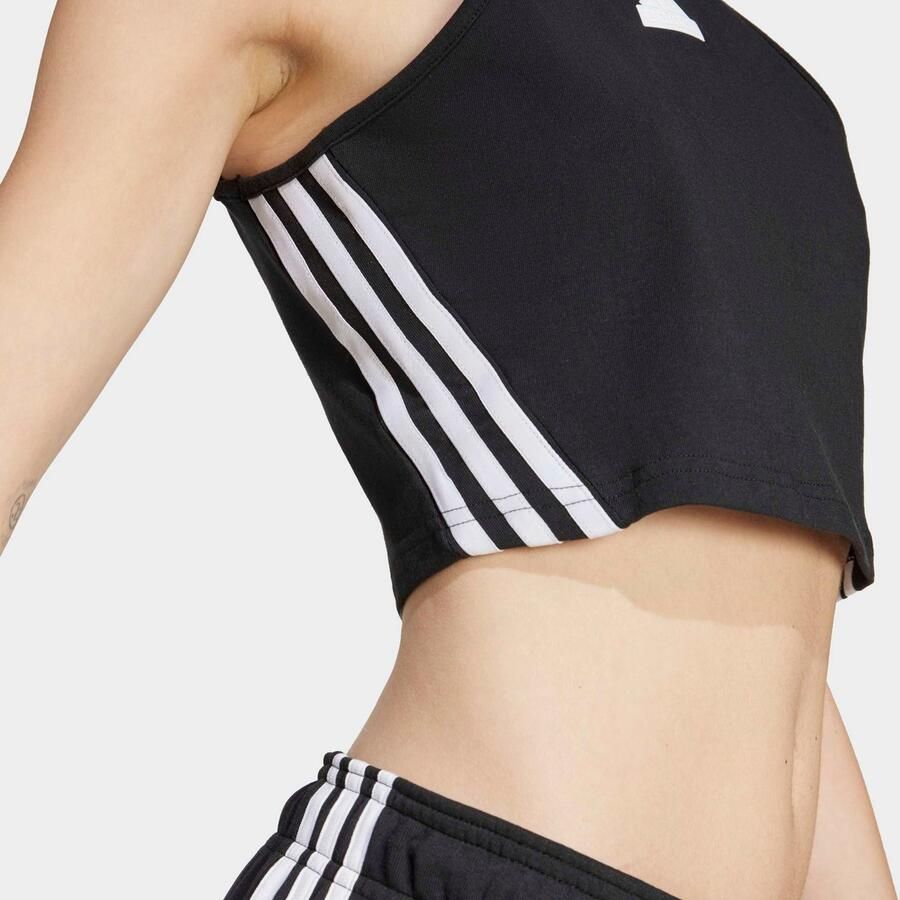Adidas Future Icons 3 Stripes Tank Top Black Dames