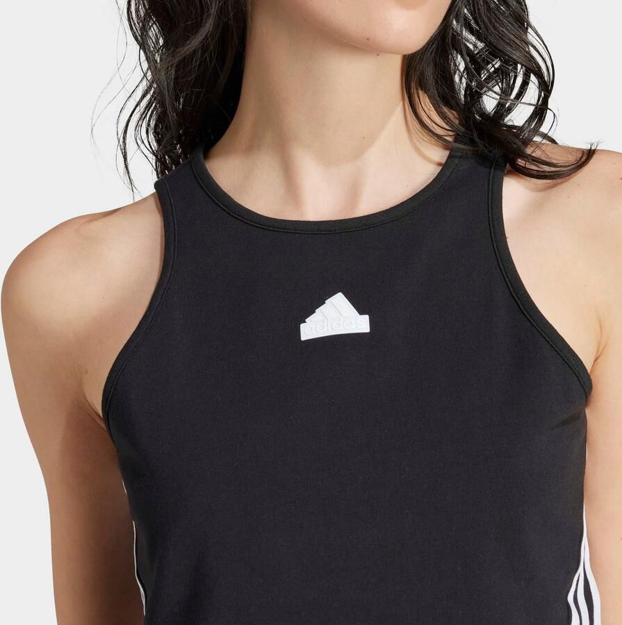 Adidas Future Icons 3 Stripes Tank Top Black Dames - Foto 2