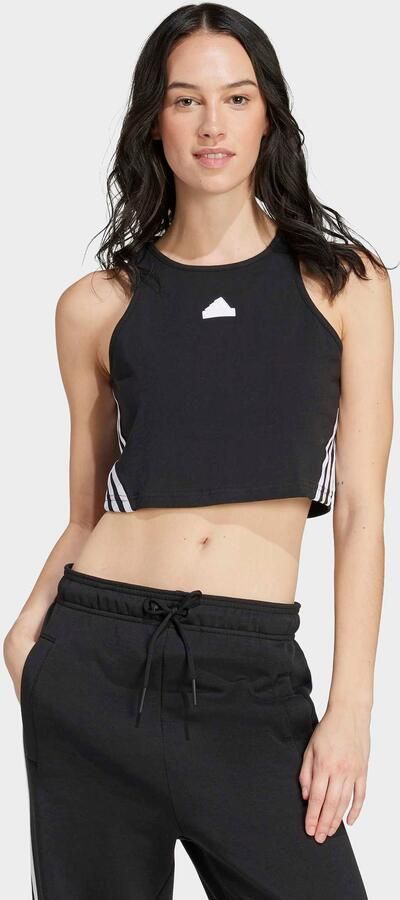 Adidas Future Icons 3 Stripes Tank Top Black Dames - Foto 8