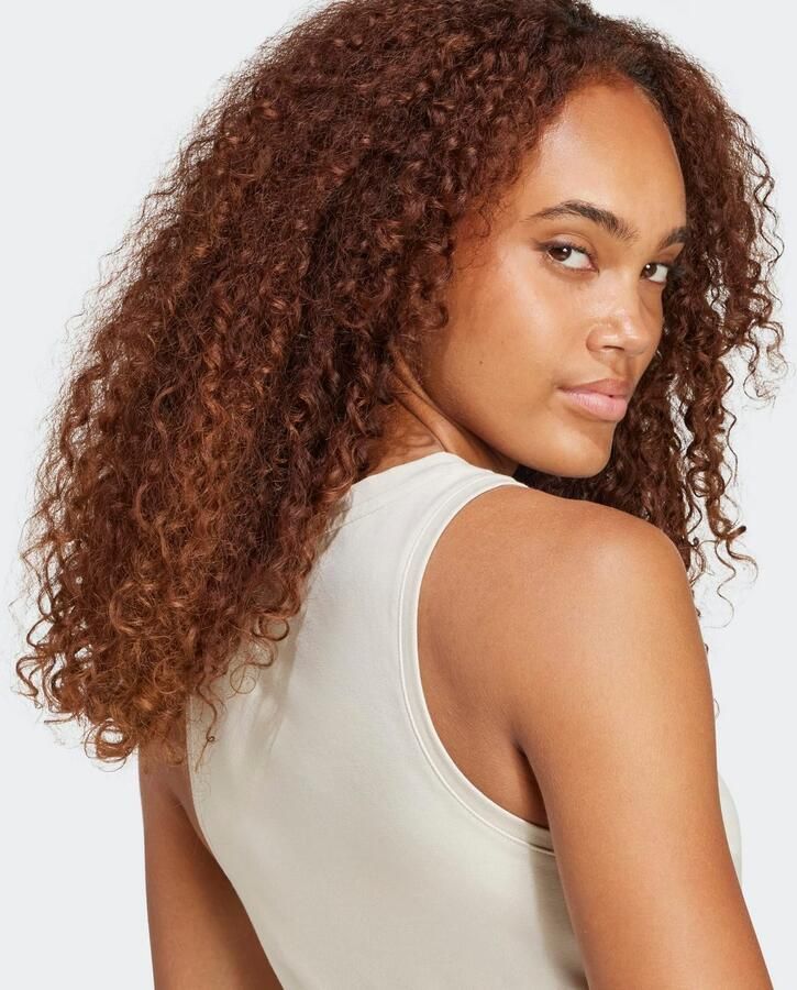 Adidas Essentials Linear Slim-Fit Katoenen Tanktop - Foto 3