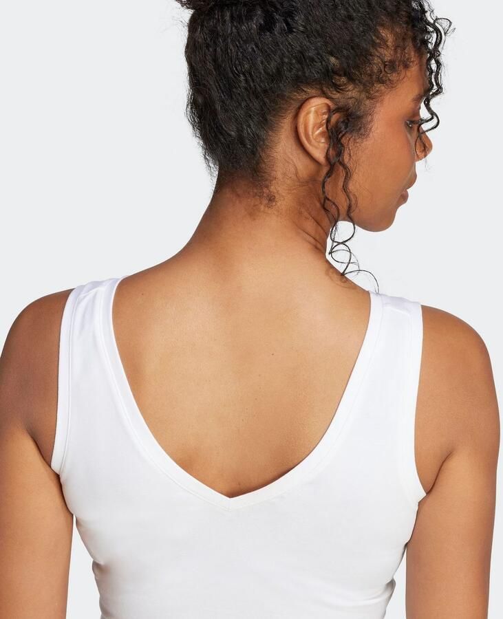 Adidas Essentials Small Logo Katoenen Lifestyle Tanktop