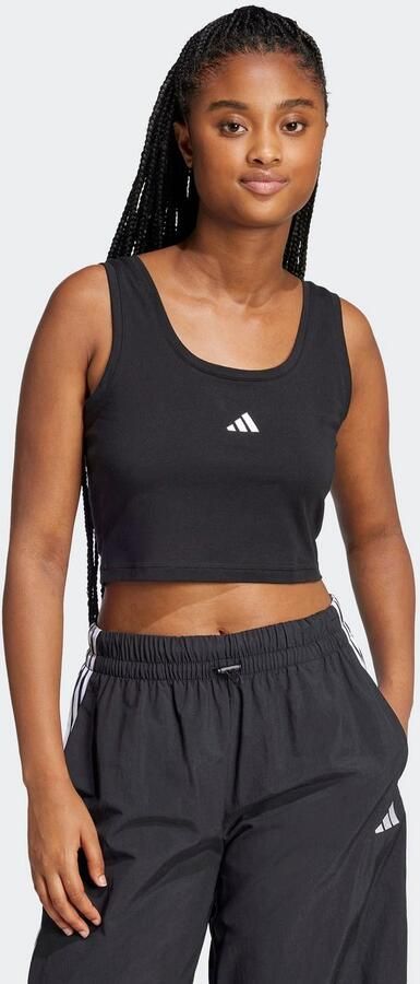 Adidas Essentials Small Logo Katoenen Lifestyle Tanktop - Foto 9