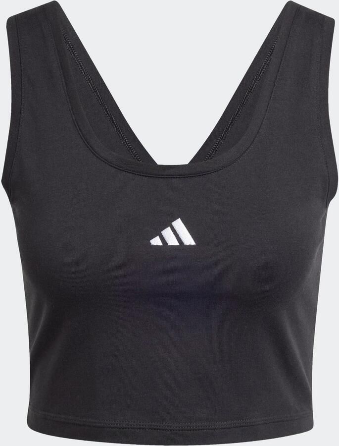 Adidas Essentials Small Logo Katoenen Lifestyle Tanktop - Foto 5