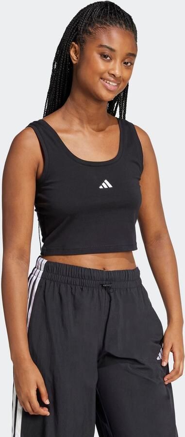 Adidas Essentials Small Logo Katoenen Lifestyle Tanktop - Foto 8