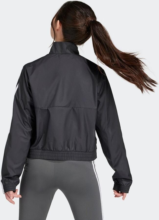 Adidas Girls' Woven Jacket Junior Zwart- Dames Zwart - Foto 9