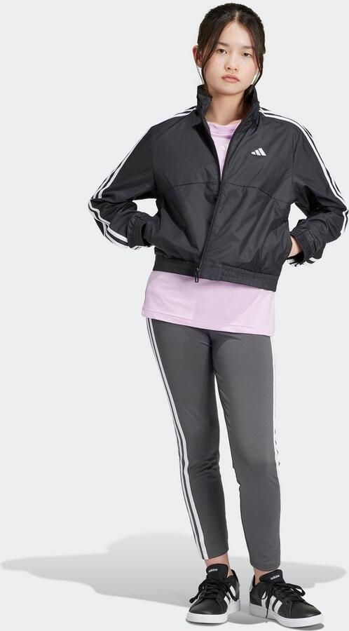 Adidas Girls' Woven Jacket Junior Zwart- Dames Zwart - Foto 10