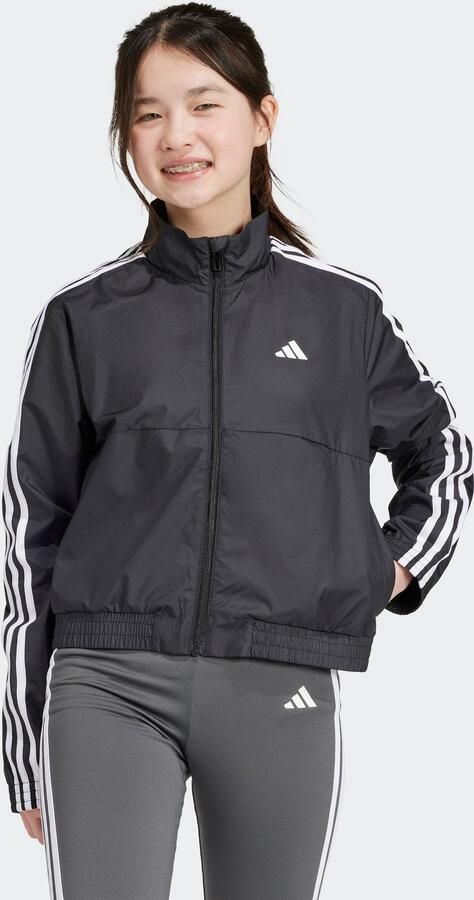 Adidas Girls' Woven Jacket Junior Zwart- Dames Zwart - Foto 11