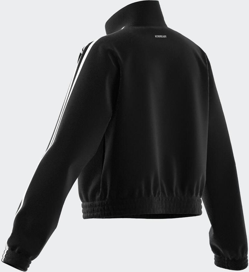 Adidas Girls' Woven Jacket Junior Zwart- Dames Zwart - Foto 4