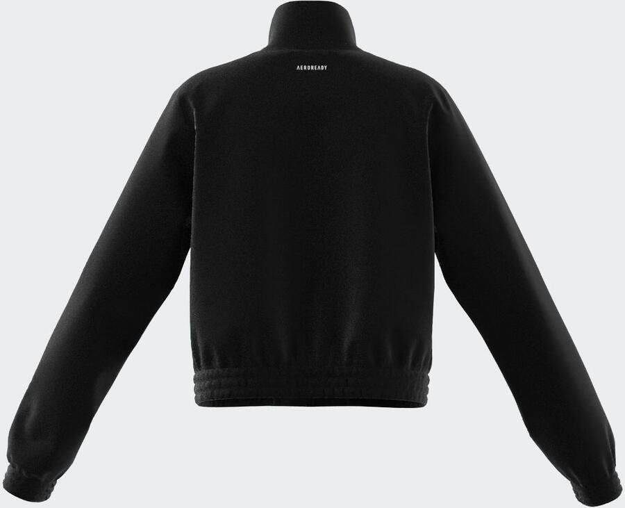 Adidas Girls' Woven Jacket Junior Zwart- Dames Zwart - Foto 7