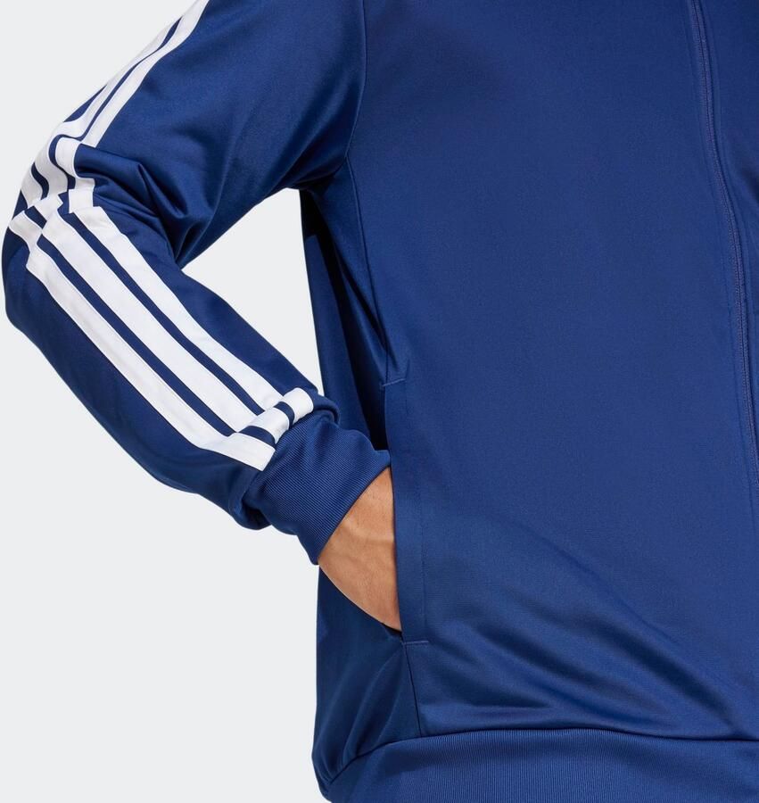 Adidas Sportswear Trainingsjack met opstaande kraag en labelstitching