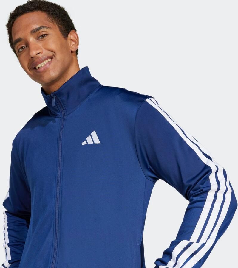 Adidas Sportswear Trainingsjack met opstaande kraag en labelstitching - Foto 2