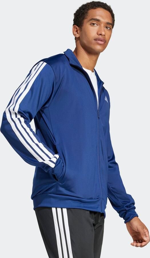 Adidas Sportswear Trainingsjack met opstaande kraag en labelstitching - Foto 4