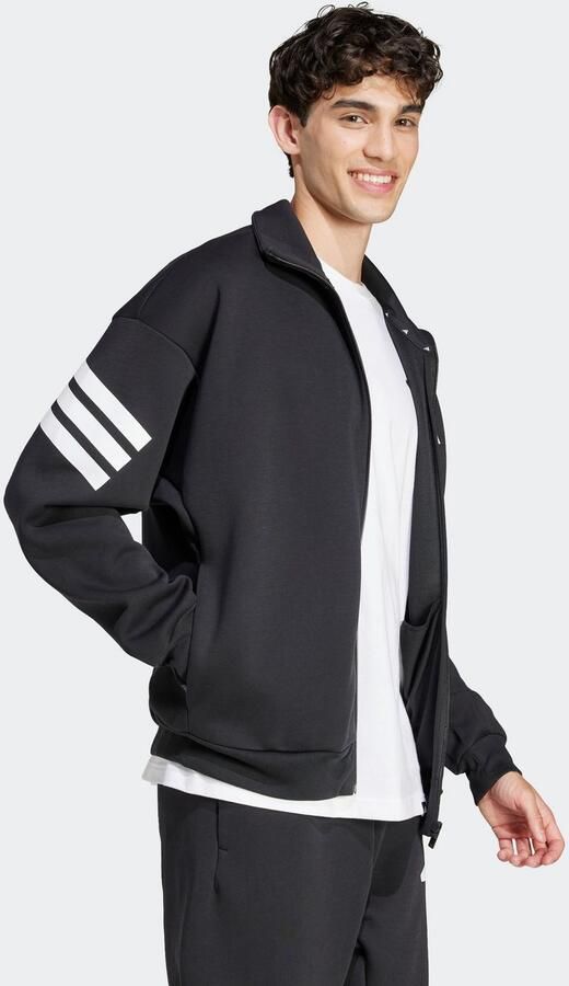 Adidas Sportswear Regular fit sweatjack met opstaande kraag - Foto 6