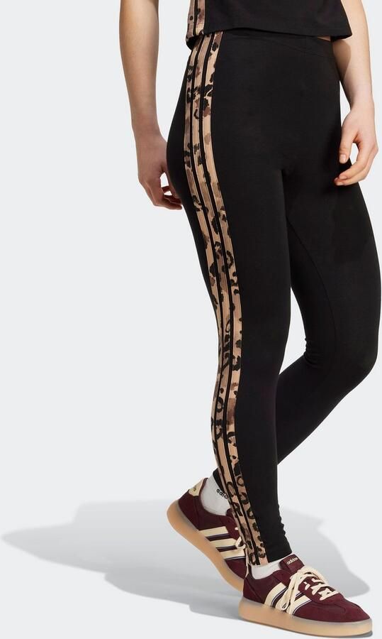 Adidas Legging Animal Print 3-Stripes High Rise Leggings - Foto 5