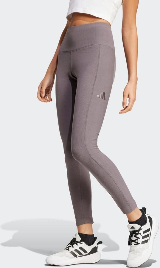 Adidas Sportswear Trainingstights W LNG RIB LEG (1-delig) - Foto 3