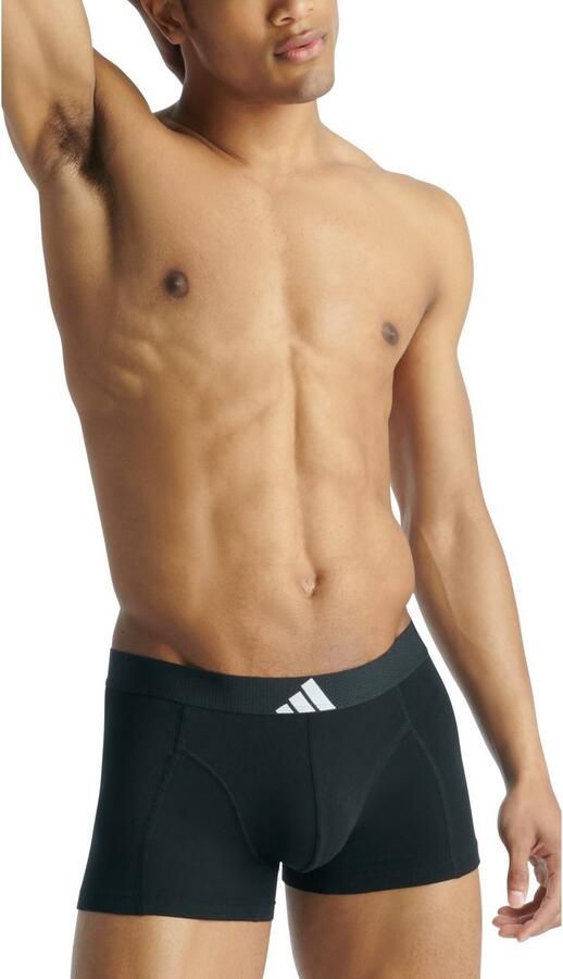Adidas Sportswear Trunk Active Flex Cotton Body elastische logoband zonder opening sportief design (Set van 2) - Foto 2
