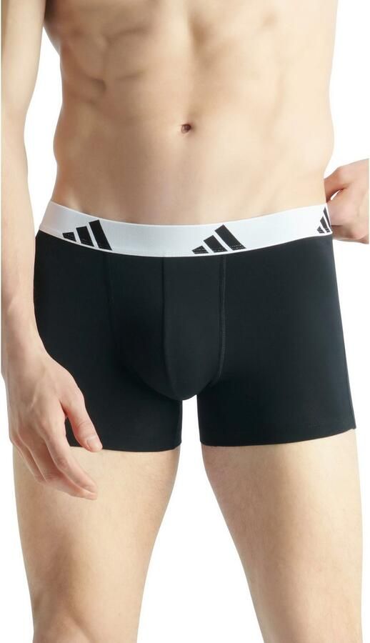 Adidas Sportswear Trunk Active Flex Cotton elastische logoband zonder opening single jersey-kwaliteit (Set van 3) - Foto 2
