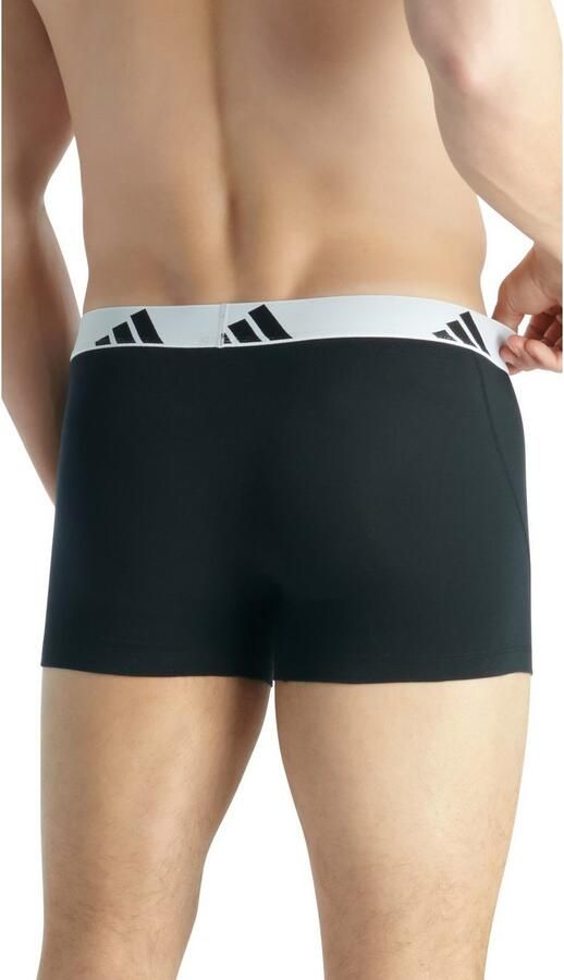 Adidas Sportswear Trunk Active Flex Cotton elastische logoband zonder opening single jersey-kwaliteit (Set van 3) - Foto 3