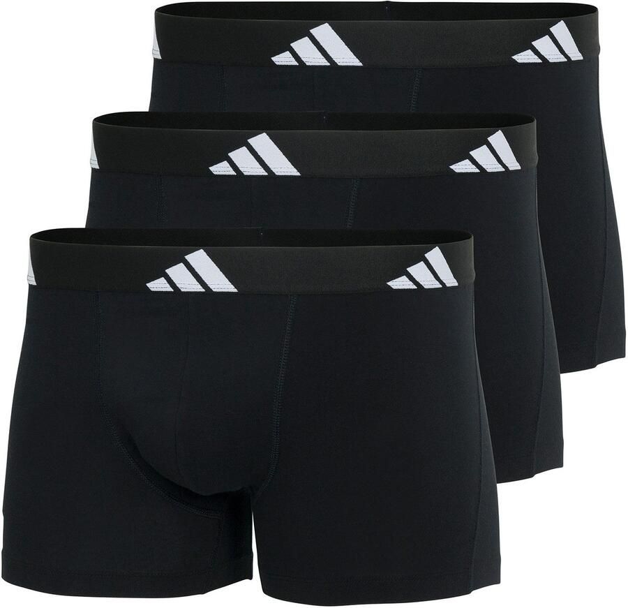 Adidas Sportswear Trunk Active Flex Cotton elastische logoband zonder opening single jersey-kwaliteit (Set van 3) - Foto 10