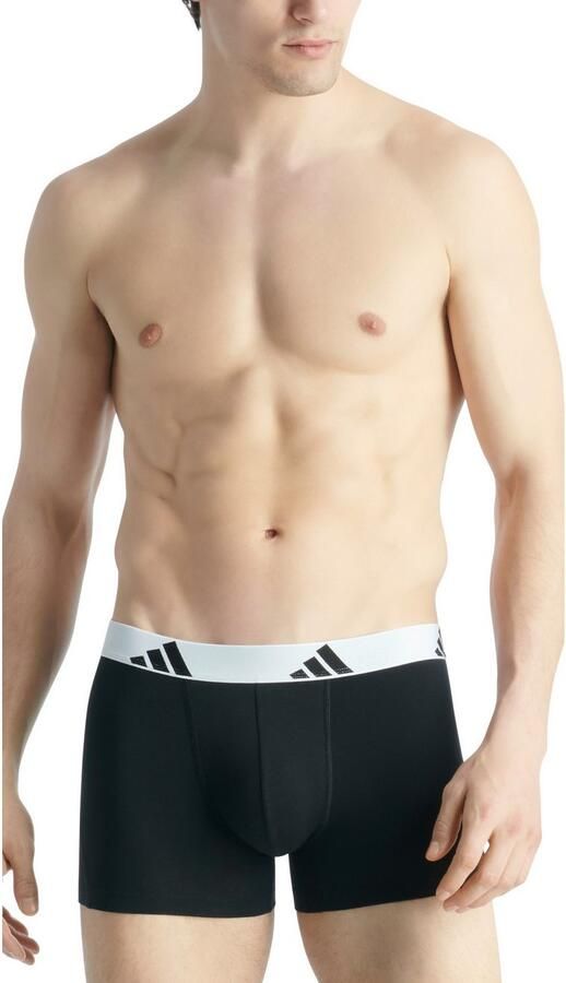 Adidas Sportswear Trunk Active Flex Cotton elastische logoband zonder opening single jersey-kwaliteit (Set van 3) - Foto 4