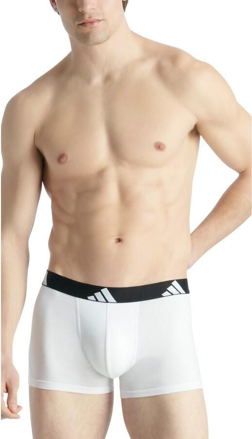 Adidas Sportswear Trunk Active Flex Cotton elastische logoband zonder opening single jersey-kwaliteit (Set van 3) - Foto 4
