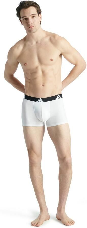 Adidas Sportswear Trunk Active Flex Cotton elastische logoband zonder opening single jersey-kwaliteit (Set van 3) - Foto 6