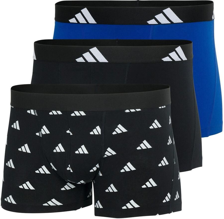 Adidas Sportswear Trunk Active Flex Cotton elastische logoband zonder opening single jersey-kwaliteit (Set van 3) - Foto 7