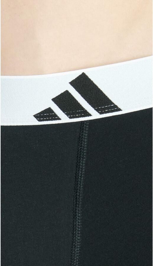Adidas Sportswear Trunk Active Flex Cotton Multipack elastisch logoband zonder ingreep (Set van 5) - Foto 5