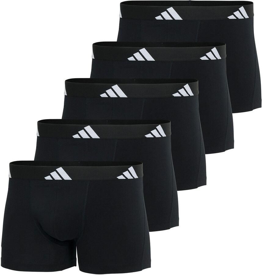 Adidas Sportswear Trunk Active Flex Cotton Multipack elastisch logoband zonder ingreep (Set van 5) - Foto 7