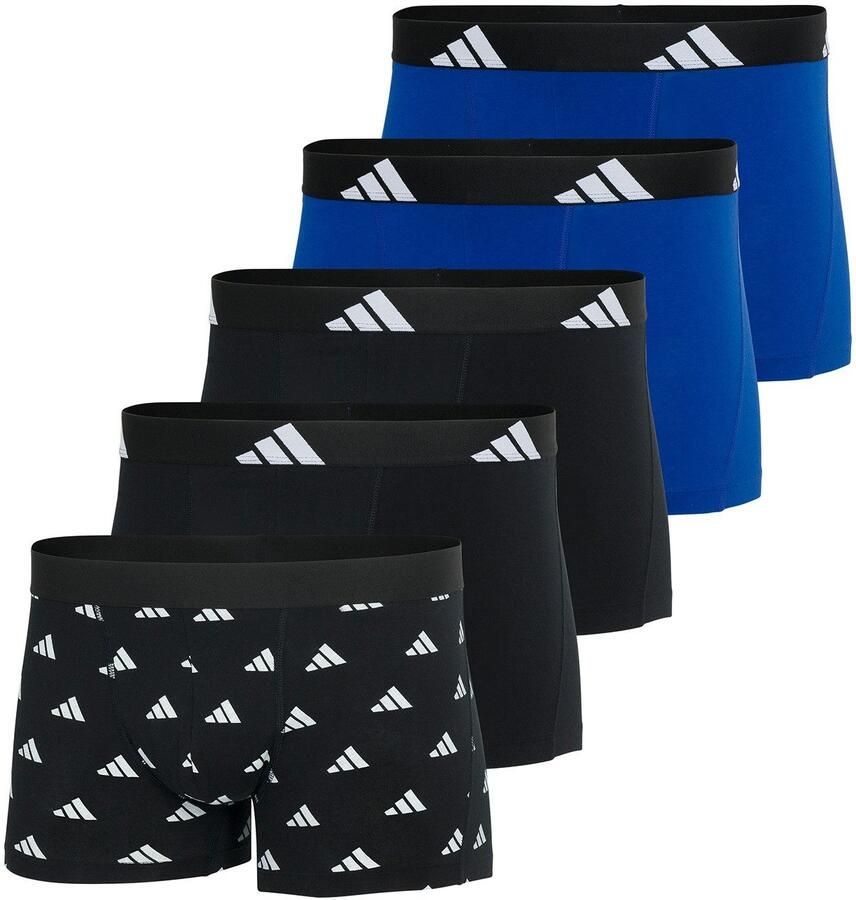 Adidas Sportswear Trunk Active Flex Cotton Multipack elastisch logoband zonder ingreep (Set van 5) - Foto 8