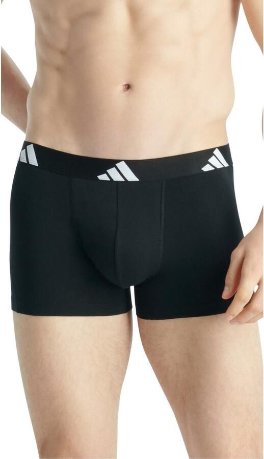 Adidas Sportswear Trunk Active Flex Cotton Multipack elastisch logoband zonder ingreep (Set van 5) - Foto 2