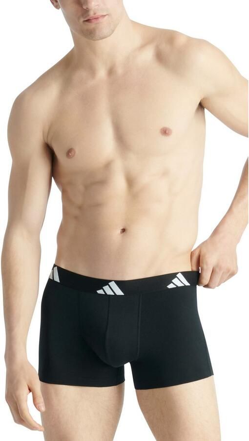 Adidas Sportswear Trunk Active Flex Cotton Multipack elastisch logoband zonder ingreep (Set van 5) - Foto 4