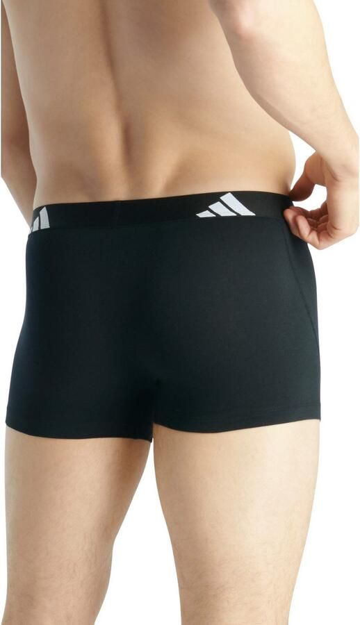Adidas Sportswear Trunk Active Flex Cotton Multipack elastisch logoband zonder ingreep (Set van 5) - Foto 3