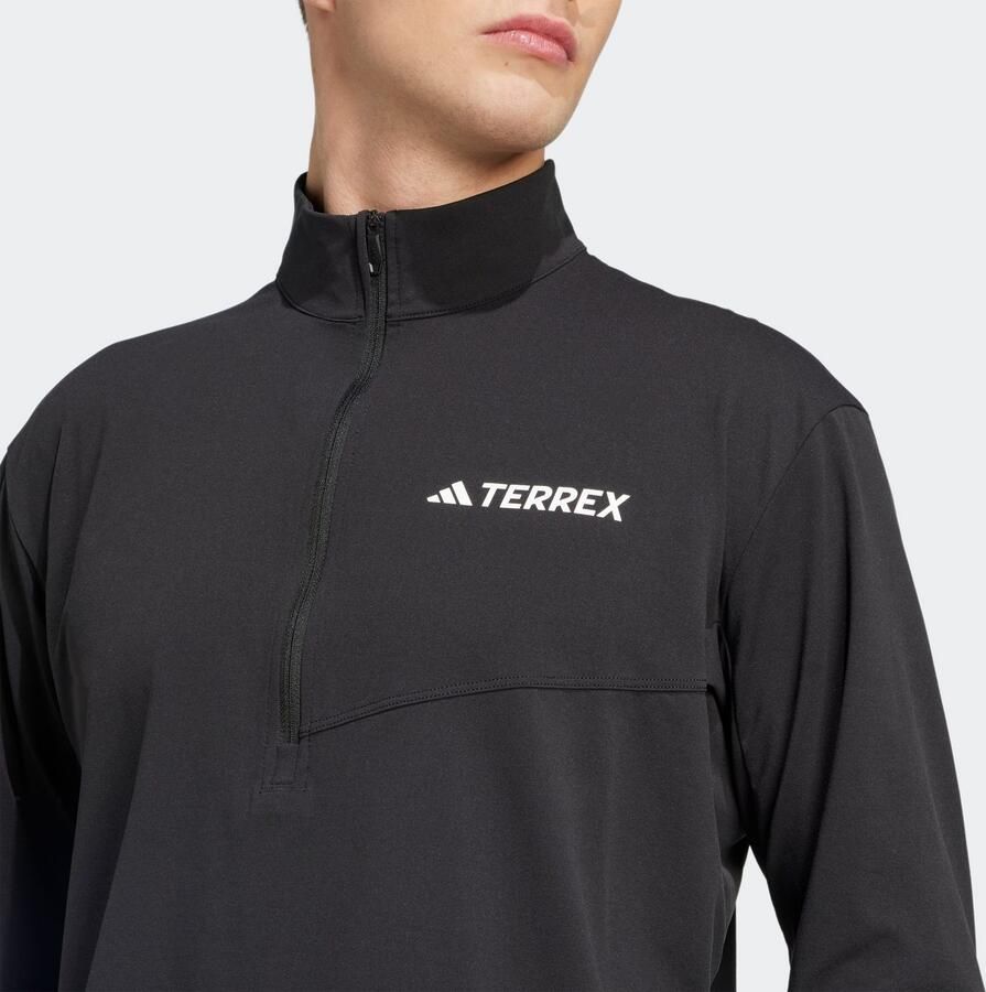 Adidas Terrex Multi Climacool Longsleeve met Halflange Rits