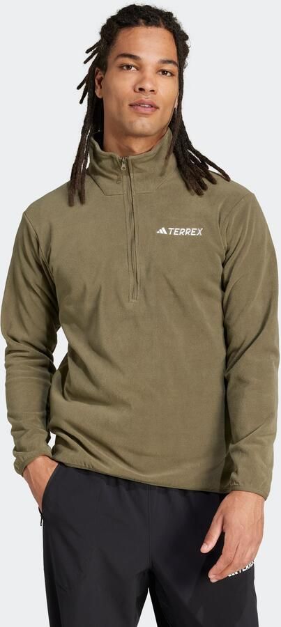 Adidas Multi Essentials Fleece Jack met Halflange Rits - Foto 8