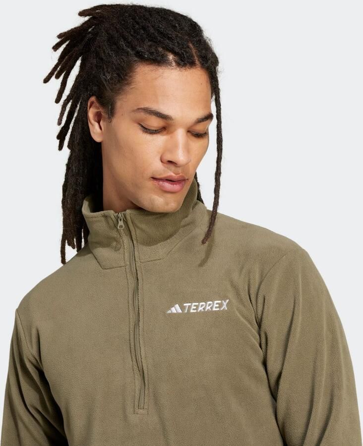Adidas Multi Essentials Fleece Jack met Halflange Rits - Foto 4